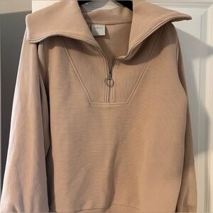 Varley half zip